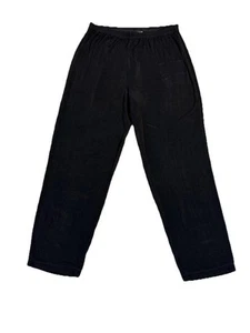 Pantalones Marca Slinky Pull On Negros Resistentes a Arrugas Viaje EE. UU. Mujeres XL ENVÍO RÁPIDO - Imagen 1 de 13