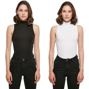 Build your Brand Ladies Sleeveless Turtleneck Body Ladies Turtleneck Underwear - Picture 1 of 29