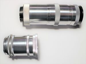 Carl Zeiss Jena Triotar 1:4 f=13.5cm Telephoto Lens + Barlow Extension
