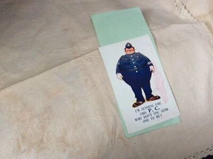 Postcard Comic Policeman - Picture 1 of 4