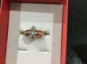 14k Solid Yellow Gold 10-15 EACH π 6 Diamonds Measurements 4x4mm - Picture 1 of 15