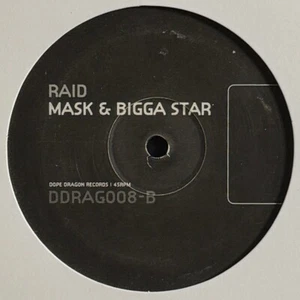 Mask & Bigga Star ‎– One People / Raid DNB Drum & Bass Jungle 12" Vinyl Record - Picture 1 of 4