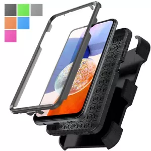 RUGGED FULL BODY SHOCKPROOF ARMOR Clip Holster Stand Case Cover SCREEN PROTECTOR - Picture 1 of 62