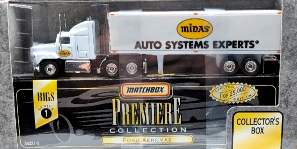 Matchbox Premiere Rigs Series 2 Arco Peterbilt Tanker Tractor Trailer 1997