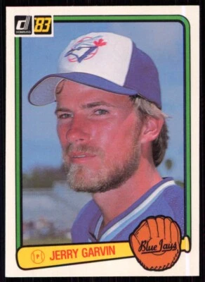 1983 Donruss Jerry Garvin Toronto Blue Jays #227 - Image 1 of 2