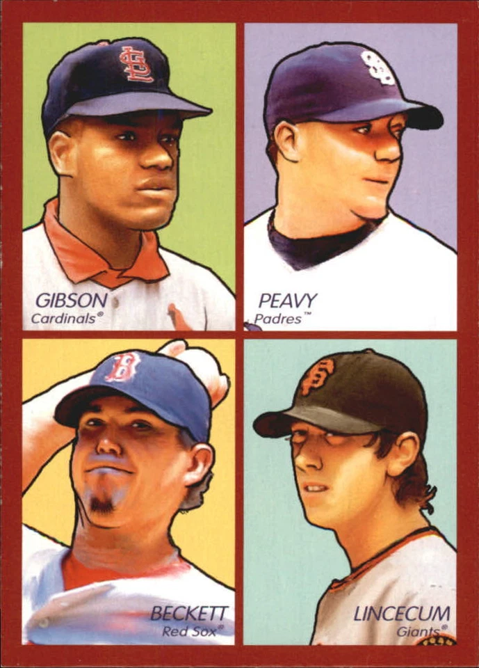 2009 Upper Deck Goudey Baseball 4-In-1 Insert Singles - You Choose - Image 1 of 1