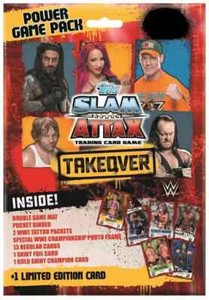 WWE Slam Attax Takeover Topps Pick Your Own Base 89 - 177 Base Wrestling Card
