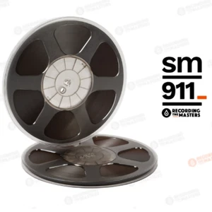 LOT OF (5) RTM SM911 High Output Studio Archive Tape 1/4" 2500ft 10.5" Plastic - Picture 1 of 2