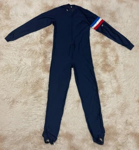 Vintage 80`s Speed Ski Suit Skating Jumpsuit Leti Size 50 - Picture 1 of 12