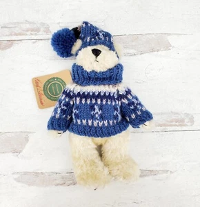 Boyds Bears Knut V. Berriman weißer Teddy Plüschbär #1364 mit Gelenken 9 Zoll im Ruhestand - Bild 1 von 6
