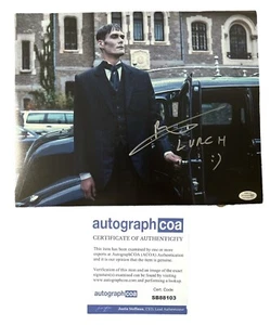 GEORGE BURCEA SIGNED 11x14 LURCH / WEDNESDAY AUTOGRAPHED ACOA - Picture 1 of 2
