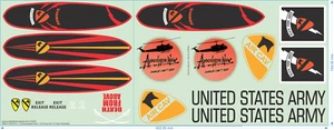 'Apocalypse Now - Col Kilroy' UH-1D Huey Helicopter - 1/18 to 1/72 - Water Decal - Picture 1 of 5
