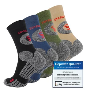 2 Paar Trekkingsocken Wandersocken Funktionssocken Damen & Herren Outdoorsocken - Bild 1 von 24