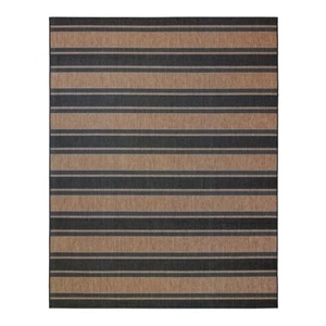 Naples Indoor/Outdoor Rug Collection, Zuma Striped 8x10 - Picture 1 of 4