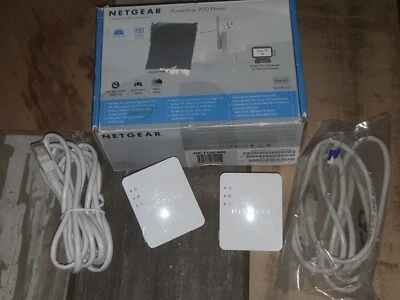 NETGEAR XAV2101 Powerline AV 200 Nano 2 PACK! FREE SHIPPING! - Image 1 of 4