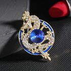 Fashion Inset Diamond Brooch Luxury Suit Corsage Flying Dragon Brooches  Men