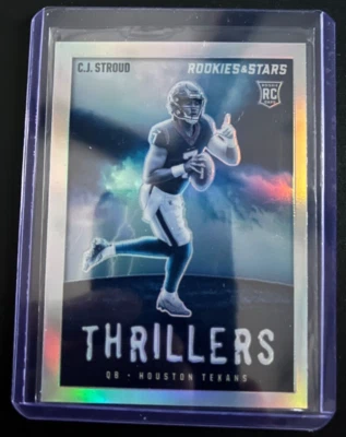 2023 CJ CTROUD PANINI ROOKIES & STARS - THRILLERS SILVER #TH-12 ROOKIE CARD - Image 1 of 2