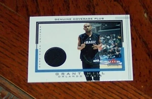 2001-02 Fleer Genuine Coverage Plus Uniforms Grant Hill HOF - Picture 1 of 3