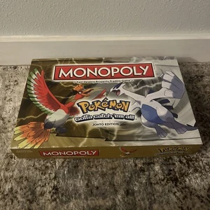 Monopoly Pokemon 'Gotta Catch'em All!' Johto Edition Game 100% Complete Nintendo - Picture 1 of 11
