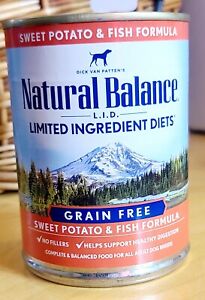 Natural Balance Limited Ingredient Diet Sweet Potato &Fish Adult Wet Grain free.