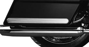 Arlen Ness Saddlebag Accents - Scalloped - Chrome 03-572 - Picture 1 of 1