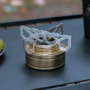 Stove Cross Stand Rack Lightweight Alcohol Stove Stand Base for Outdoor Camping - Picture 1 of 12