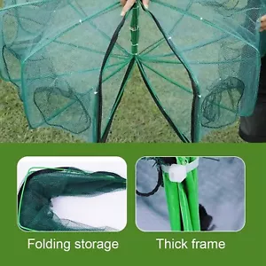 The Foldable Fishing Trap Fishing Kit Fishing Net For Fish Crawfish Crab - Picture 1 of 35