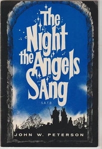The Night the Angles Sang Christmas Music Song Book 47 pages 1964 - Picture 1 of 4