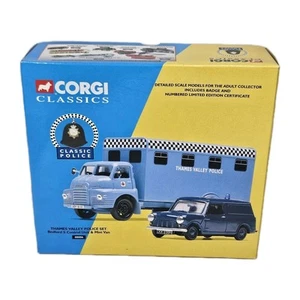 CORGI CLASSICS 1:50 & 1:43 THAMES VALLEY POLICE SET BEDFORD & MINI VAN 08006 Box - Picture 1 of 10