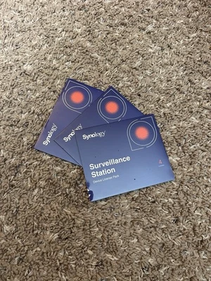 Synology CLP4 Camera License Pack - 1 code to connect up to 4 IP cameras - Image 1 of 2