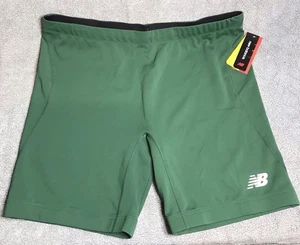 New Balance Herren grün Sportshorts 2XL Kordelzug NBDry Shorts neu mit Etikett - Bild 1 von 15