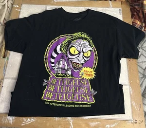 T-Shirt "Betelgeuse, Betelguese" Beetlejuice Steven Rhodes L schwarz - Bild 1 von 4