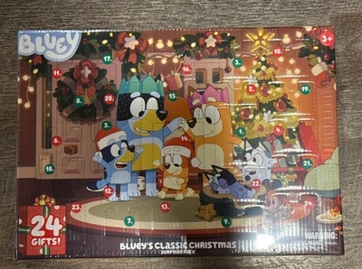 Bluey Advent Calendar Bluey’s Classic Christmas Surprise Pack 24 Days  - Image 1 of 2