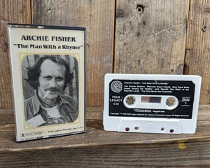 Archie Fisher – The Man With A Rhyme (Cassette 1986) Rare Vintage 70s Folk - Imagen 1 de 2