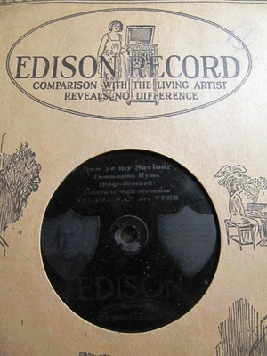 CHRISTIAN SCIENCE HYMN Mary Baker Eddy Shepherd NEVADA VAN DER VEER EDISON 80345 - Image 1 of 4