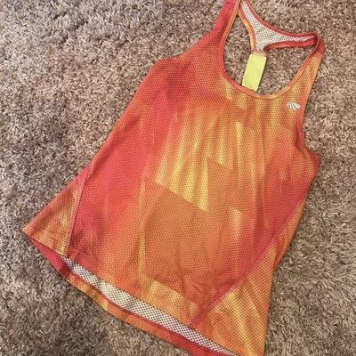 Marika Tek Orange And Yellow Tank Top Women’s S - Image 1 of 4