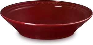 Le Creuset Neo Shallow Dish 22cm 900ml Garnet (Rhone) Japonesque From Japan  New - Picture 1 of 10