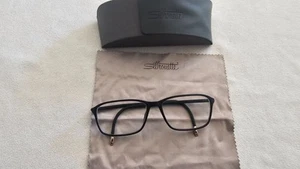Monturas de gafas Silhouette negras. SPX 2942. Con estuche. - Imagen 1 de 12