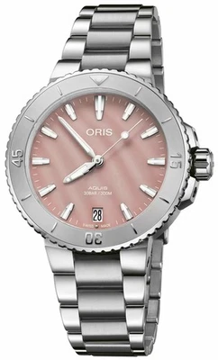 Oris Aquis Date 01-733-7770-4158-07-8-18-05P Womens Mechanical Watch - Image 1 of 3