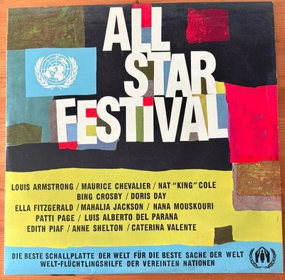 All Star Festival Welt-Flüchtlingshilfe Best Record - 1963 - Vinyl LP 12 " - Image 1 of 4