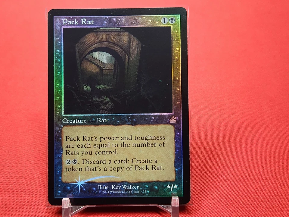 Pack Rat (Retro Frame) Ravnica Remastered Foil NM - Image 1 of 1