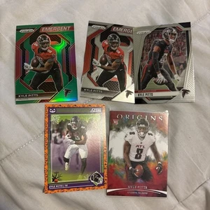 5 Kyle Pitts Football Card Lot Including Origins Rookie - Picture 1 of 2