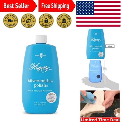 Suave esmalte de plata de 12 onzas para metales finos - Restaura el brillo sin esfuerzo Foto 1 de 4