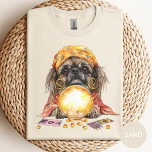 Pekingese Halloween Dog Lover Pet T-shirt Gildan Shirt Sweatshirt - Picture 1 of 4