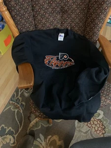 Vintage Flyers Herren Large SweatShirt Hergestellt in den USA Pro Player - Bild 1 von 8