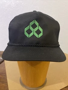 De colección DIAMOND SHAMROCK Bordado Logo Snapback Sombrero Gorra Verde Negro - Imagen 1 de 6