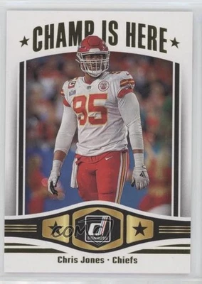 2023 Panini Donruss Champ is Here Chris Jones #CIH-16 - Image 1 of 2