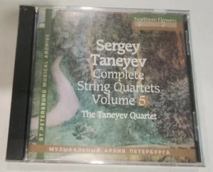Taneyev: Complete String Quartets 5 No. 2 by Taneyev String Quartet (CD, 2016) - Picture 1 of 3