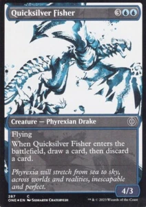 QUICKSILVER FISHER 287 SHOWCASE FOIL PHYREXIA: ALL WILL BE ONE MTG MAGIC NM - Picture 1 of 1
