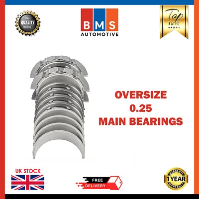 BMW SERIES N47D20 2.0 DIESEL N47 CRANKSHAFT MAIN BEARINGS SET 0.25 3 TOURING F31 - Image 1 of 4